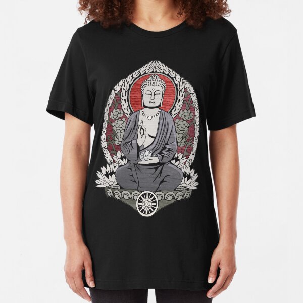 Gautama Buddha Slim Fit T-Shirt