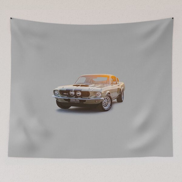Item preview, 1967 Ford Mustang GT Fastback Shelby GT500 - Grey designed and sold by boltjesdesign.