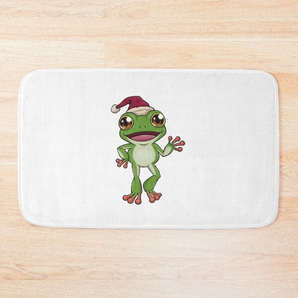 Item preview, Australian Green Tree Frog Santa | Christmas Reptile designed and sold by Jovak.
