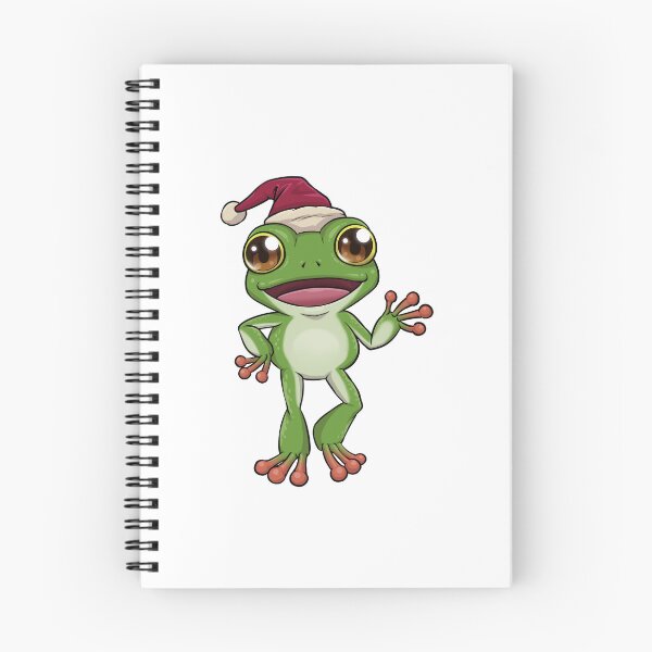 Item preview, Australian Green Tree Frog Santa | Christmas Reptile designed and sold by Jovak.