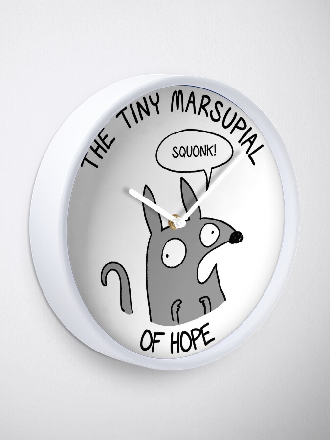 Thumbnail 1 of 4, Clock, The Tiny Marsupial of Hope designed and sold by firstdog.