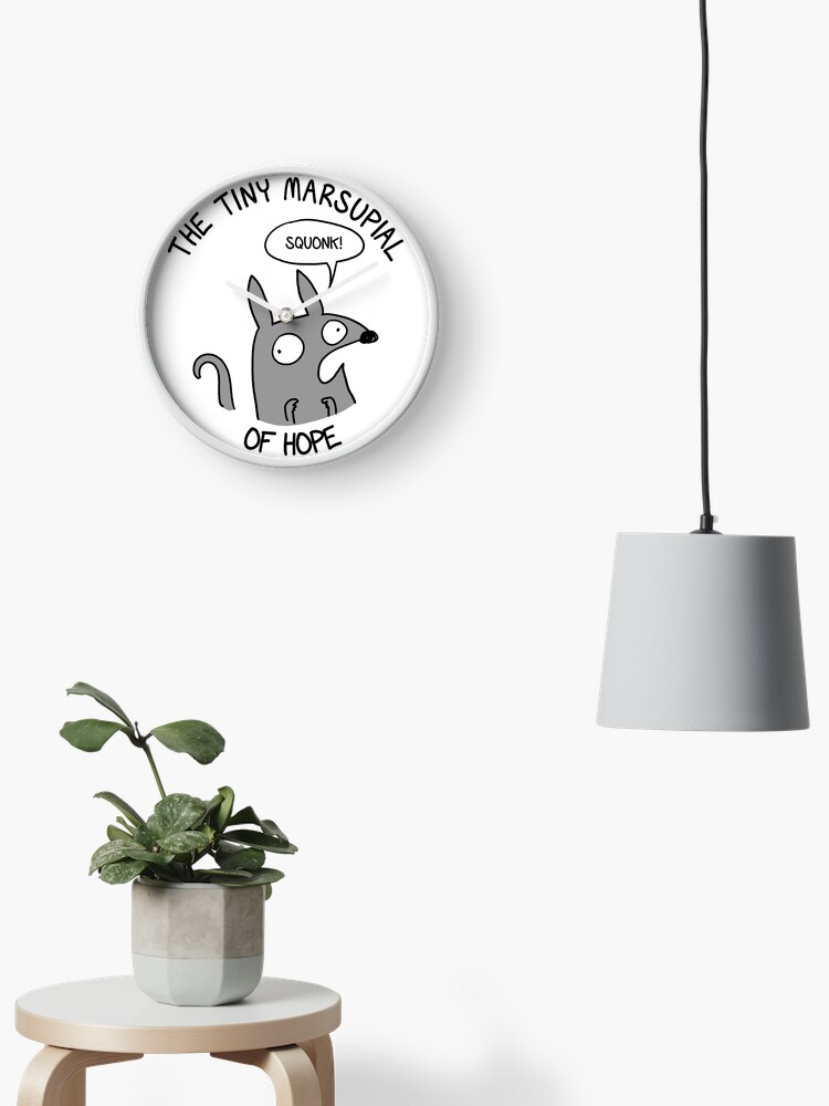Thumbnail 2 of 4, Clock, The Tiny Marsupial of Hope designed and sold by firstdog.