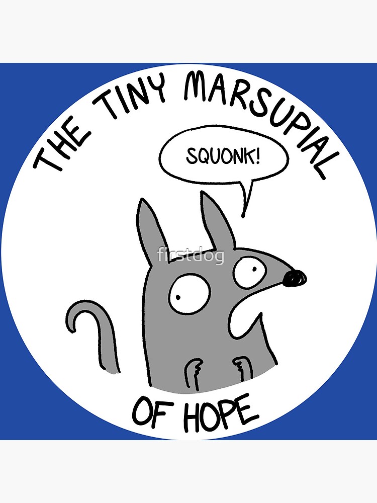 Thumbnail 4 of 4, Clock, The Tiny Marsupial of Hope designed and sold by firstdog.