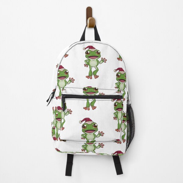 Item preview, Australian Green Tree Frog Santa | Christmas Reptile designed and sold by Jovak.