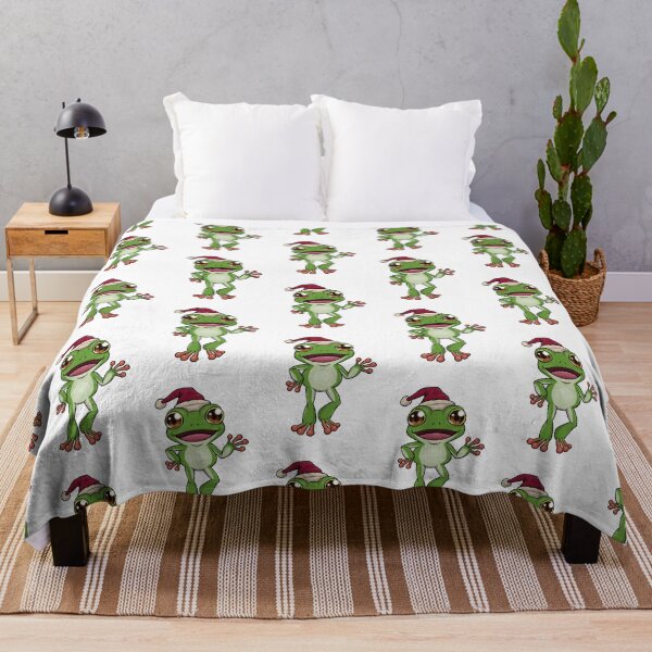 Item preview, Australian Green Tree Frog Santa | Christmas Reptile designed and sold by Jovak.