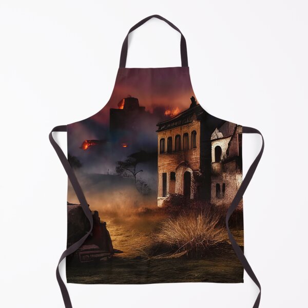 Item preview, A dark, gloomy, post-apocalyptic etude with ruined city designed and sold by 4Seasons.