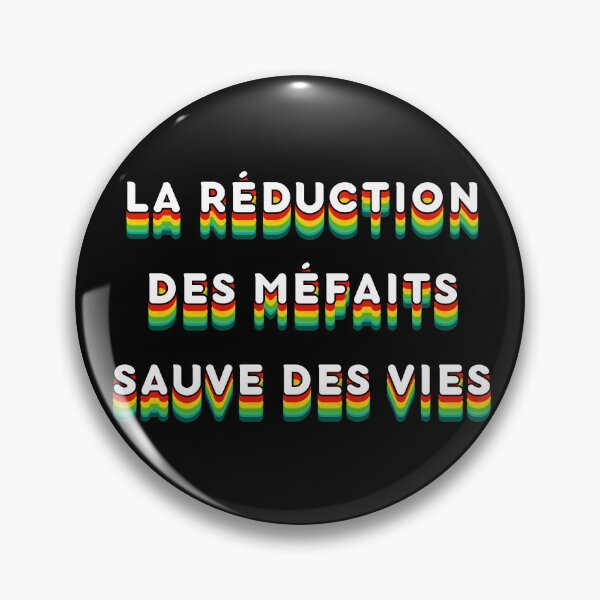 Aperçu de l'œuvre La réduction des méfaits sauve des vies créée et vendue par AQPSUD.