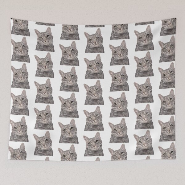 Item preview, Copy of grey cat designed and sold by extraonions.