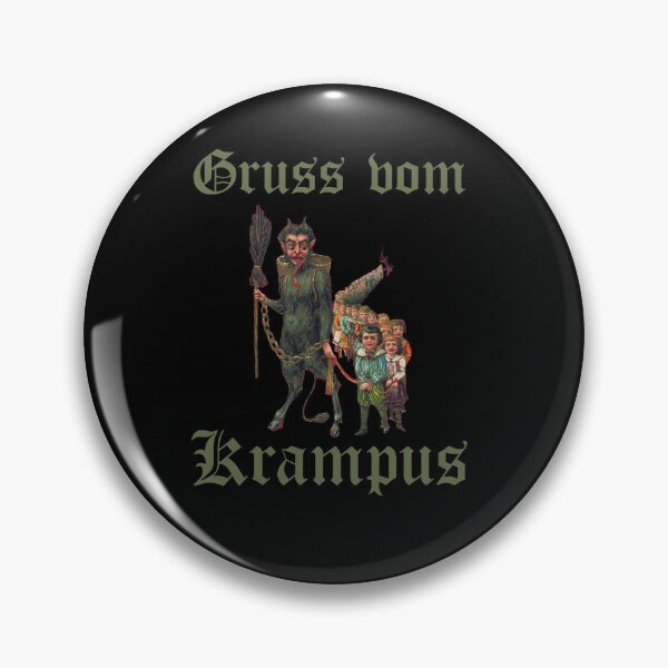 Artikelvorschau,  Gruss vom Krampus - Vintage Krampus mit Kindern entworfen und verkauft von Georgy09.