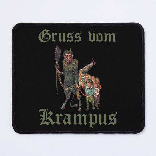 Item preview,  Gruss vom Krampus - Vintage Krampus with Children designed and sold by Georgy09.