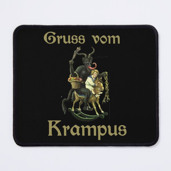 Item preview, Gruss vom Krampus - Vintage Krampus with Child designed and sold by Georgy09.