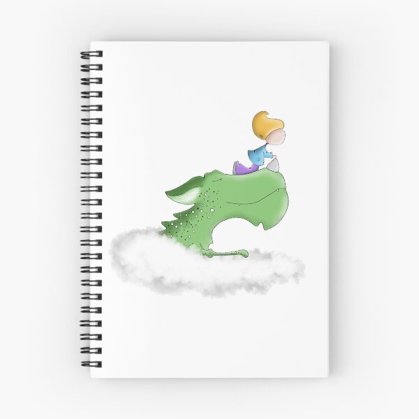 Item preview, Flying through the clouds with my Dragon designed and sold by AnnieSummers.
