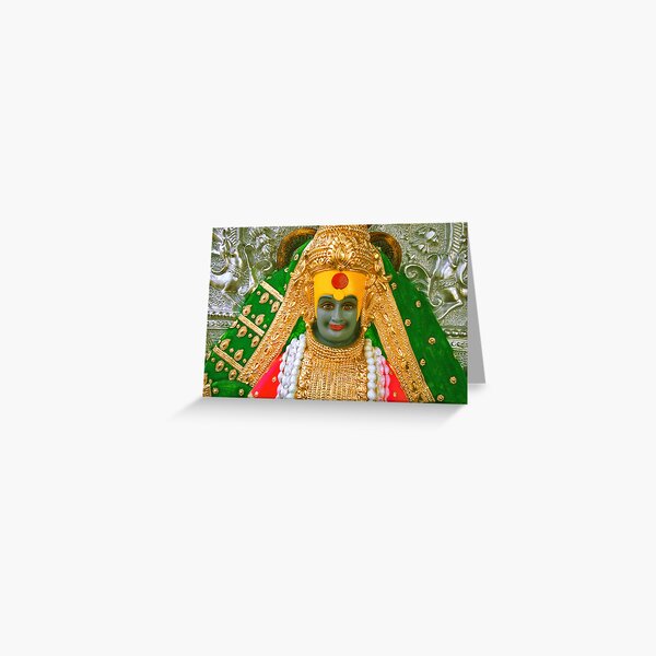 The Goddess of Prosperity - Lakshmi Greeting Card