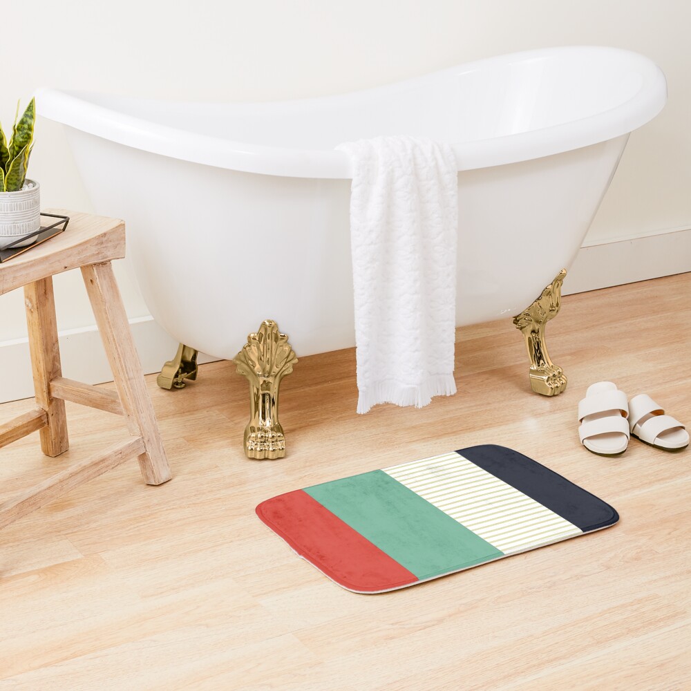 Item preview, Bath Mat designed and sold by PatternDesign01.