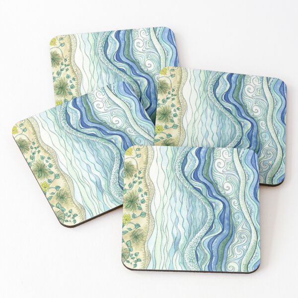 Item preview, Ocean Vibes designed and sold by Colouringinbook.