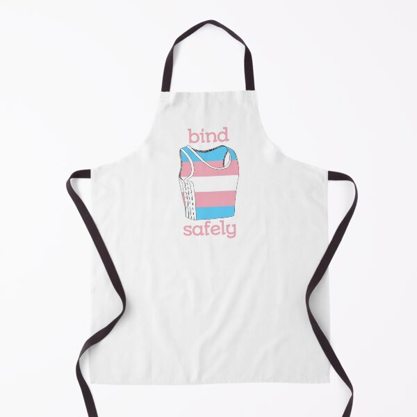 Item preview, Bind Safely (trans flag) designed and sold by mossytoothjar.