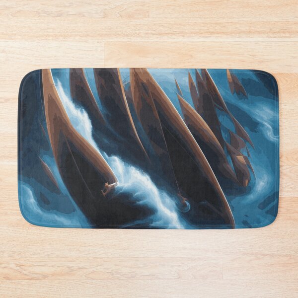 Item preview, Sailboating Abstract Stormy Waves designed and sold by Nonshape.
