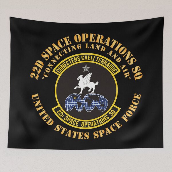 Item preview, USSF - 22d Space Operations Squadron X 300 designed and sold by Military Insignia Products.