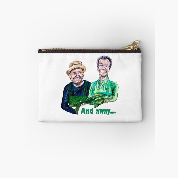 Artikelvorschau, Karikaturen von Bob Mortimer und Paul Whitehouse - Gone Fishing entworfen und verkauft von TeeService.