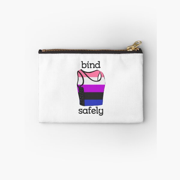Item preview, Bind Safely (genderfluid flag) designed and sold by mossytoothjar.