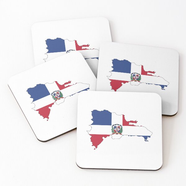 Item preview, Dominican Republic Flag Map designed and sold by Deasdw1.
