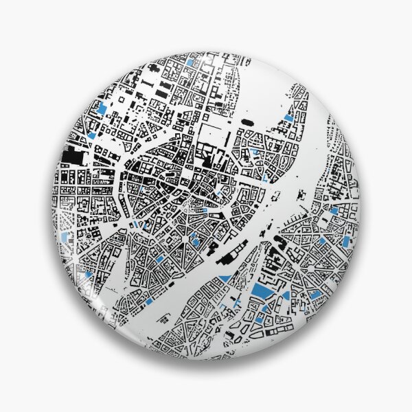 Item preview, Map of Munich, Germany with its schools in color designed and sold by jean-nicolas.