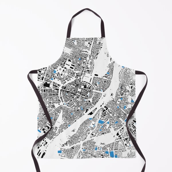 Item preview, Map of Munich, Germany with its schools in color designed and sold by jean-nicolas.