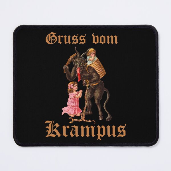 Artikelvorschau, Gruss vom Krampus - Vintage Retro Krampus mit Kind entworfen und verkauft von Georgy09.
