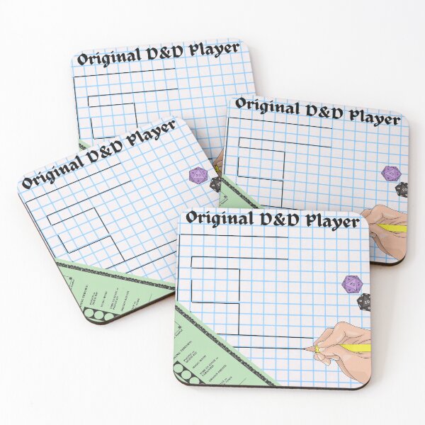 Item preview, the Original Dungeon And Dragons Player (1970s) designed and sold by It's On Backwards.