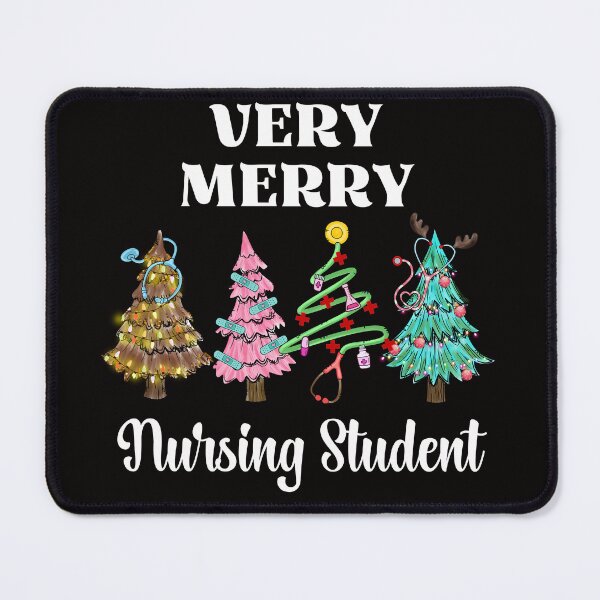 Item preview, Very Merry Nursing Student, Merry Christmas Student Nurse, Merry X-mas Nurse designed and sold by desireedickens.