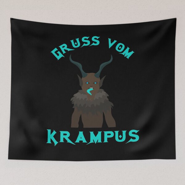 Item preview, Gruss vom Krampus - Funny Krampus  designed and sold by Georgy09.
