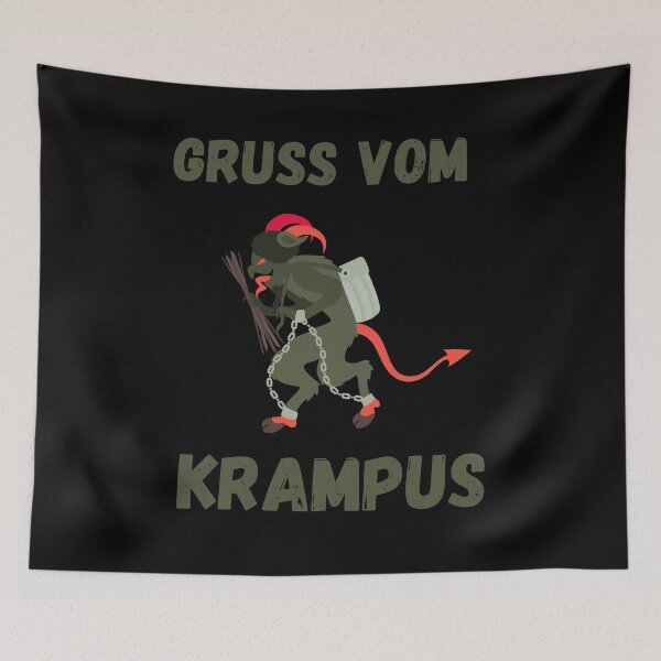 Item preview, Gruss vom Krampus - Funny Meme Krampus  designed and sold by Georgy09.