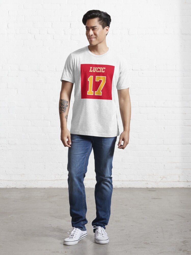  Middle of the Road Milan Lucic - Men's Soft & Comfortable  T-Shirt SFI #G331606 : Clothing, Shoes & Jewelry