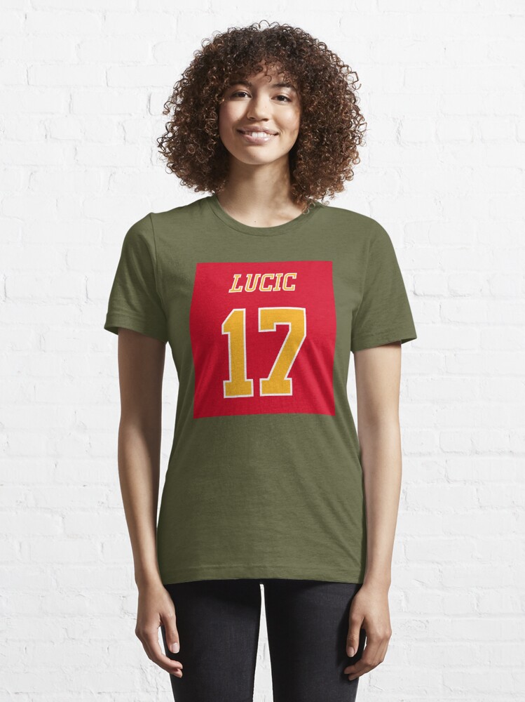  Middle of the Road Milan Lucic - Men's Soft & Comfortable  T-Shirt SFI #G331606 : Clothing, Shoes & Jewelry