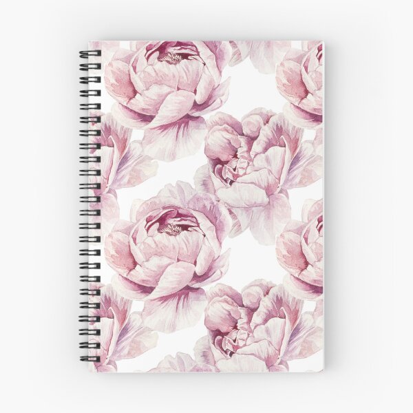 Artikelvorschau, Aquarell rosa Pfingstrosen entworfen und verkauft von mariapirogova.