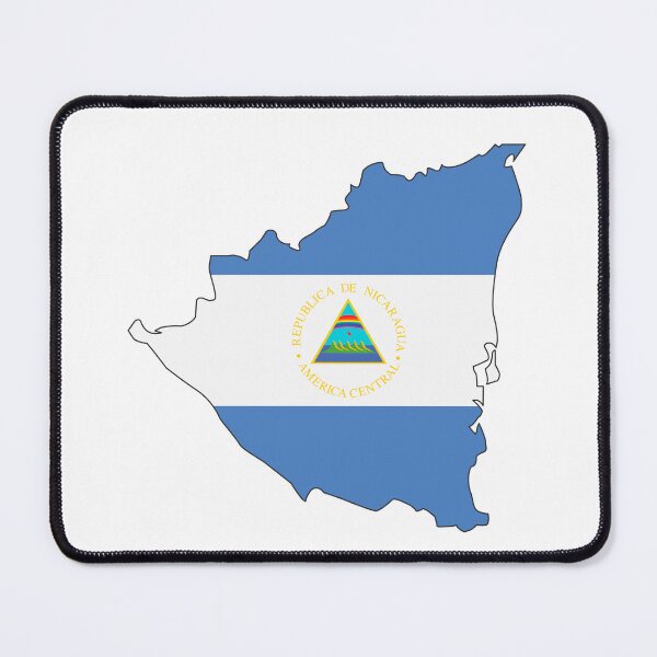 Item preview, Nicaragua Flag Map designed and sold by Deasdw1.
