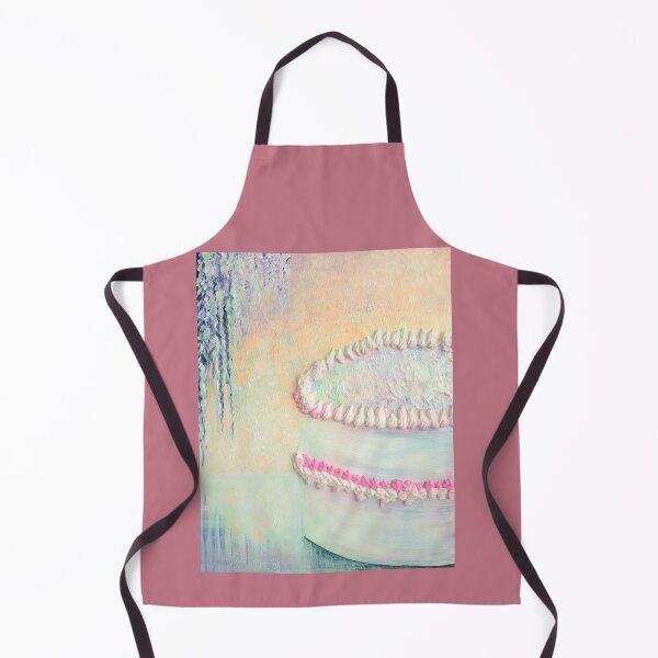 Item preview, Cakes Have Layers I LOVE CAKE Acrylic Painting On Canvas Print designed and sold by ClosLineDesigns.