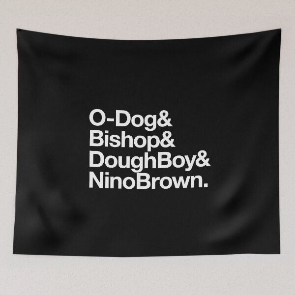 Item preview, O-Dog, Bishop, Dough Boy, & Nino Brown designed and sold by Primotees.