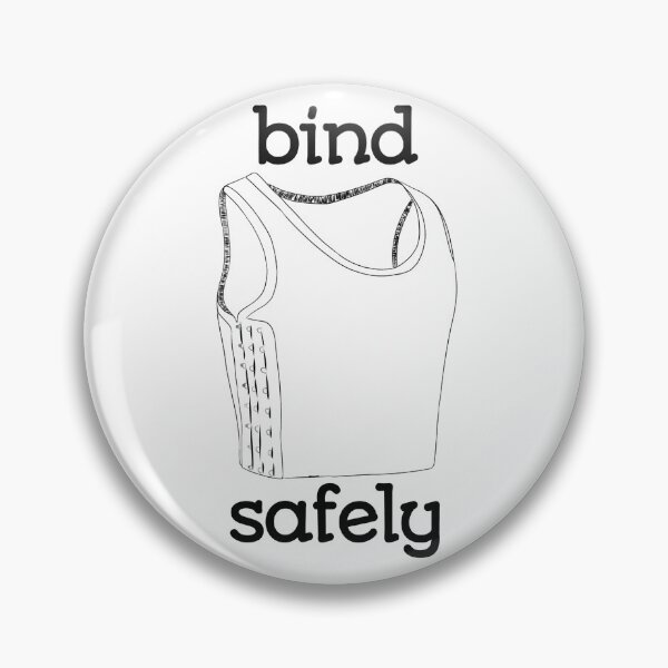 Item preview, Bind Safely (white) designed and sold by mossytoothjar.
