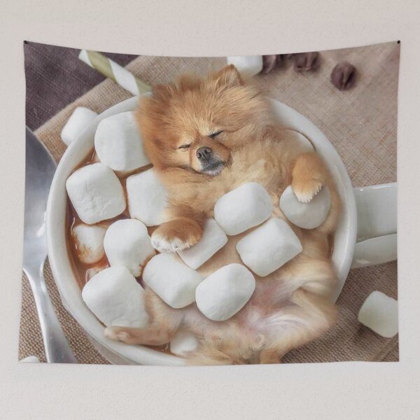 Item preview, Pomeranian Coco Marshmallow designed and sold by toppopin.