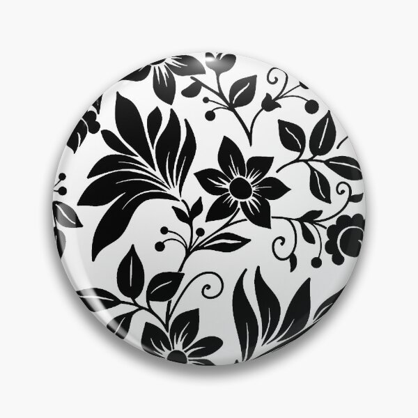Item preview, Night Garden Flowers (Black) designed and sold by Summer-Winter.