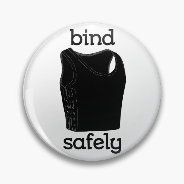 Item preview, Bind Safely (black) designed and sold by mossytoothjar.