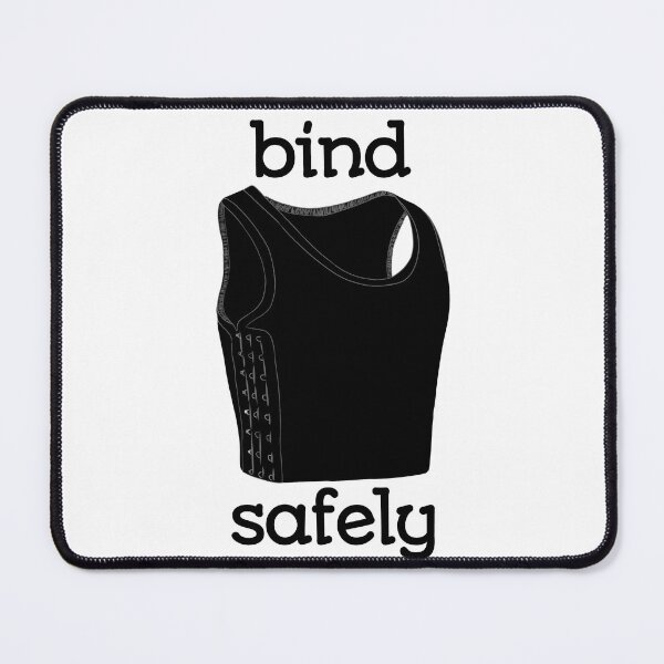 Item preview, Bind Safely (black) designed and sold by mossytoothjar.