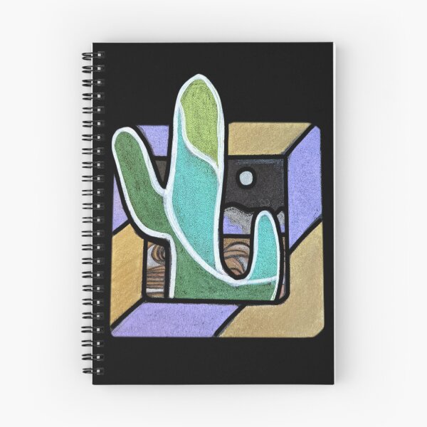 Item preview, Black Purple Green and Gold Cactus - Desert Window Aesthetic Design - Dark and Bold designed and sold by Lucidesigns.