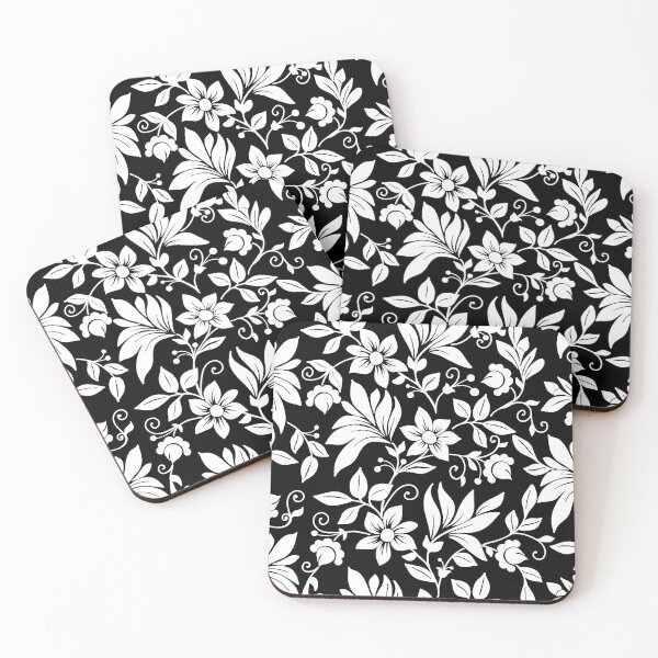 Item preview, Night Garden Flowers (White) designed and sold by Summer-Winter.