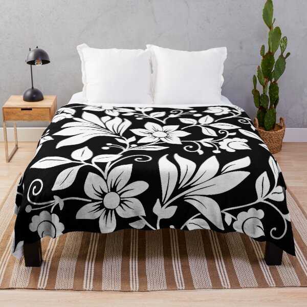 Item preview, Night Garden Flowers (White) designed and sold by Summer-Winter.