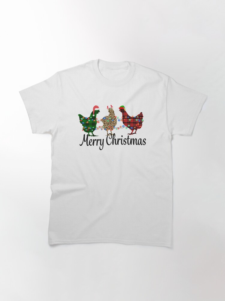 Disover Merry Christmas Chicken Mama Classic T-Shirt