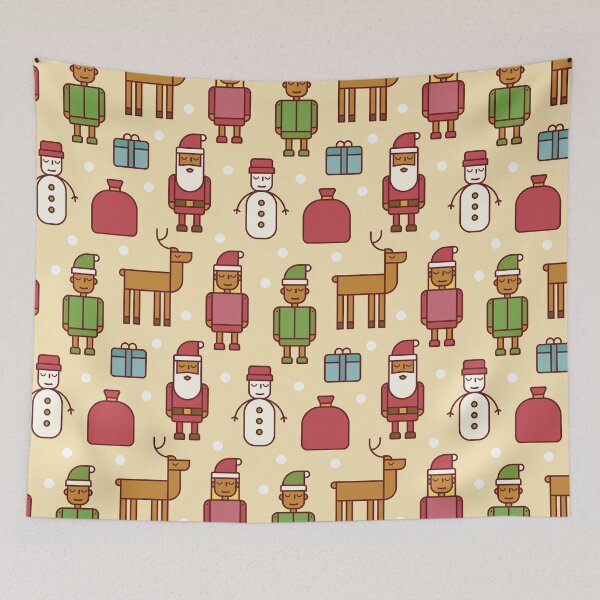 Item preview, Cute Christmas Pattern designed and sold by Vector Scout Lab.