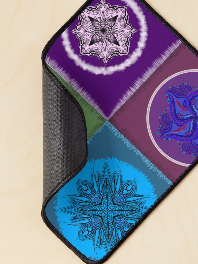 Thumbnail 2 of 5, Mouse Pad, patchwork designed and sold by DragonflycreatN.