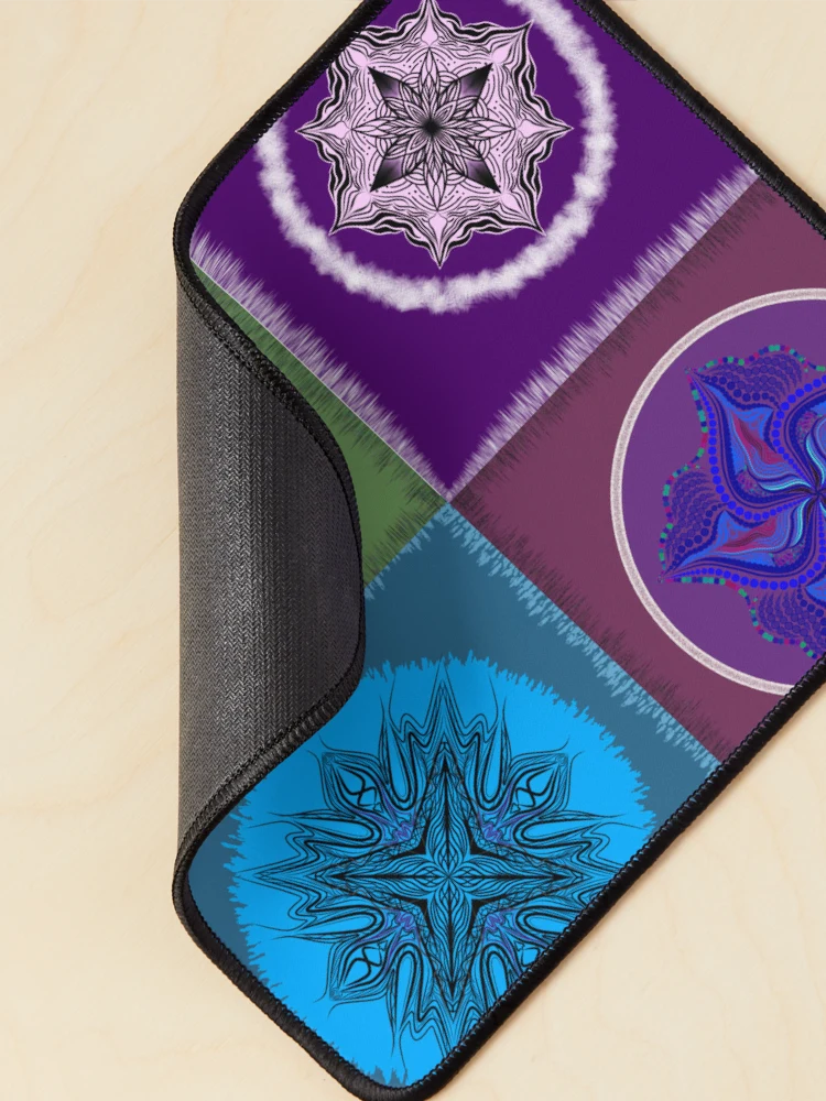 Thumbnail 2 of 5, Mouse Pad, patchwork designed and sold by DragonflycreatN.